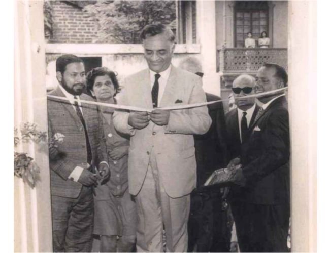 2.	Inauguration of V.V.M.’s College of Commerce & Economics June 1973